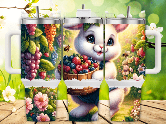 Harvest Bunny Berries Tumbler Wrap Review